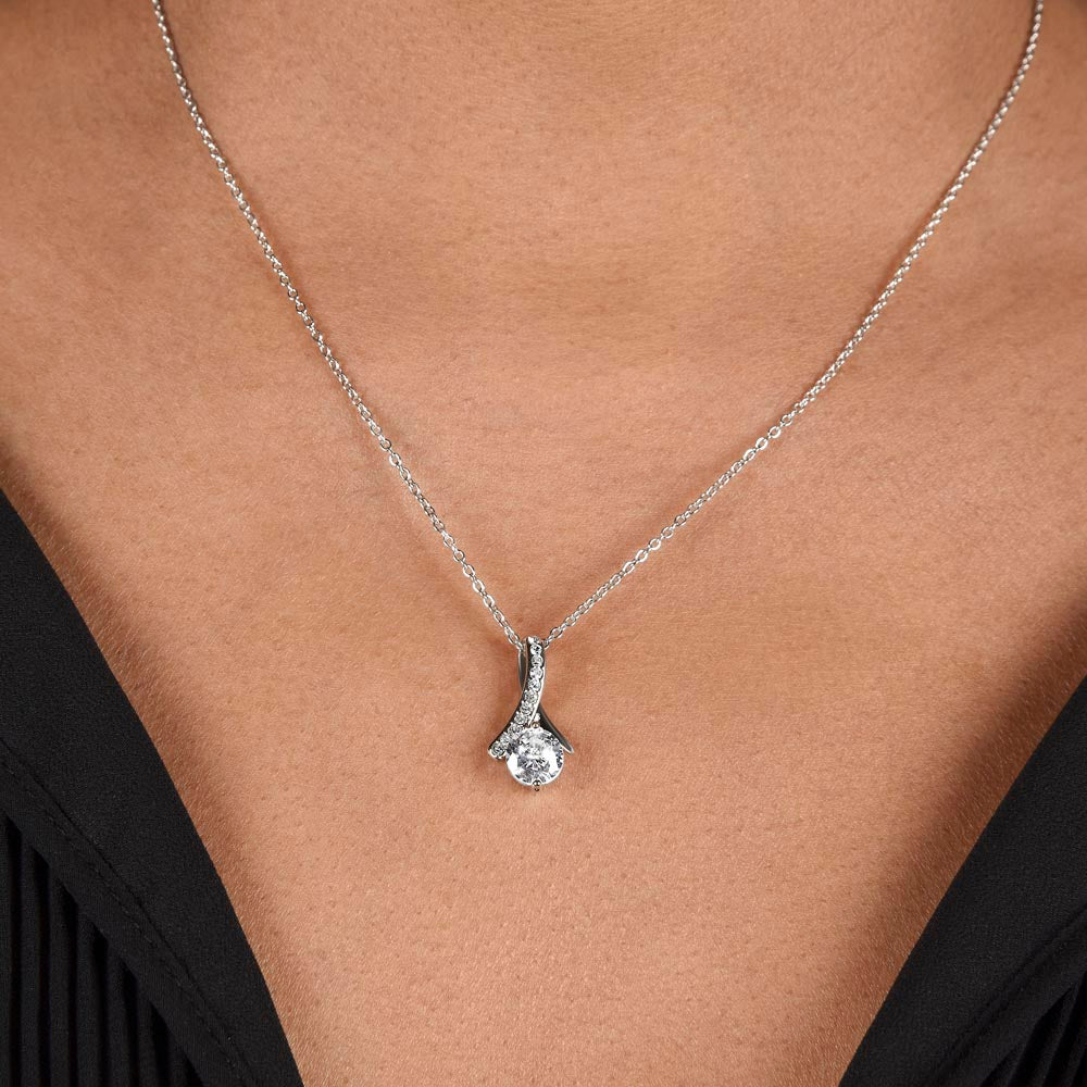 Personalized Mama Bear Alluring Beauty Necklace