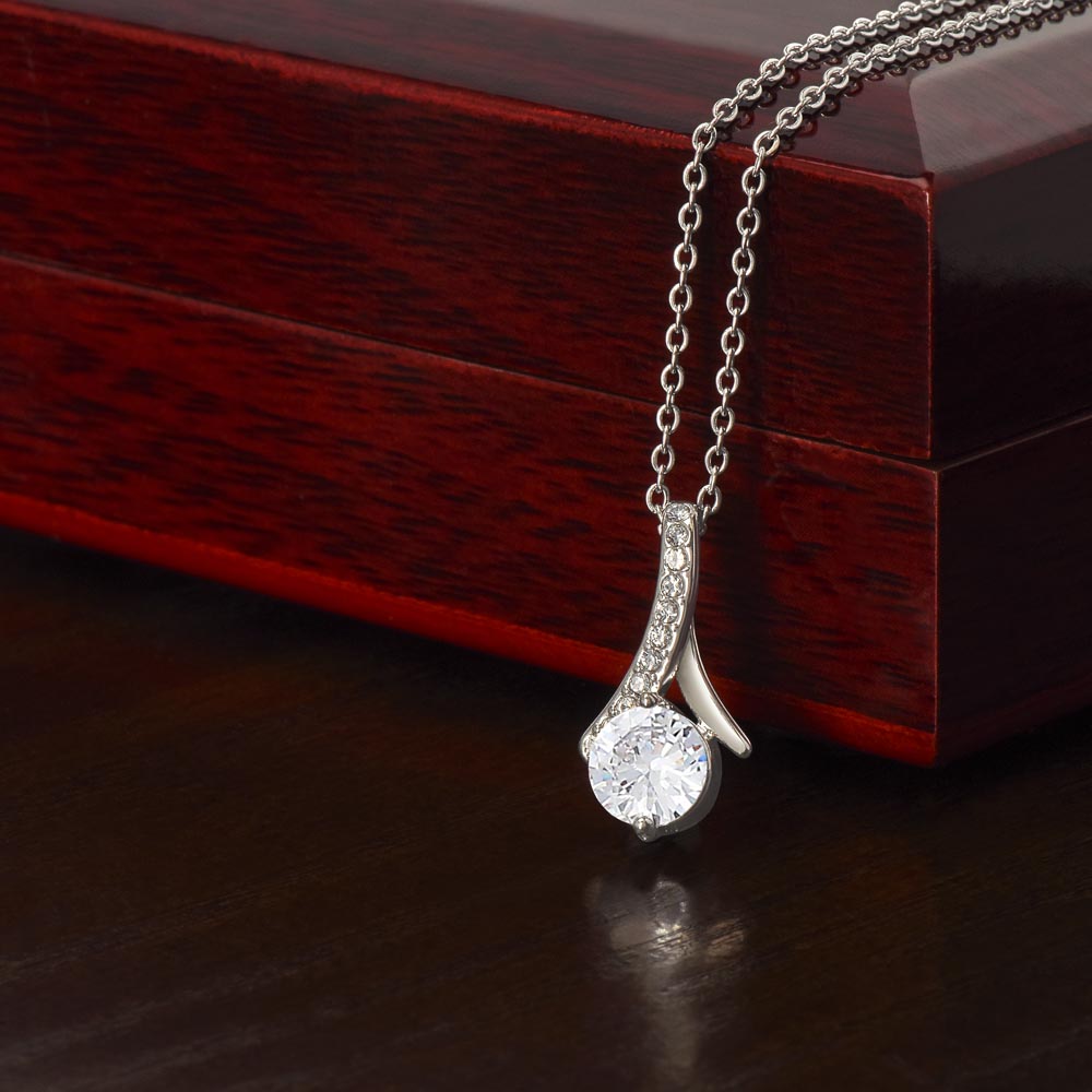 Personalized Mom  Alluring Beauty Necklace