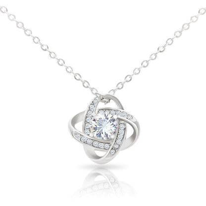 To My Wife Love Knot Necklace