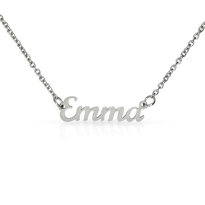 Personalized To My Special One Name Necklace
