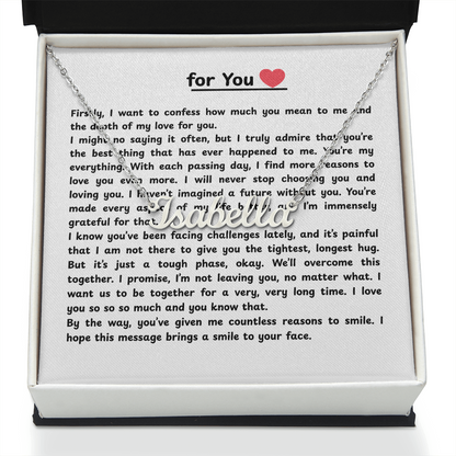 Personalized For You  Name Necklace