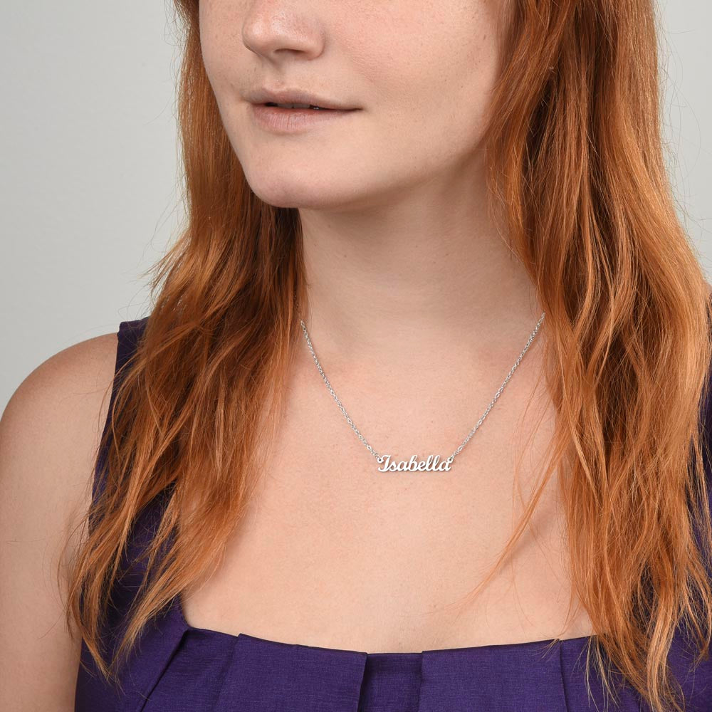 Personalized Mom Name Necklace
