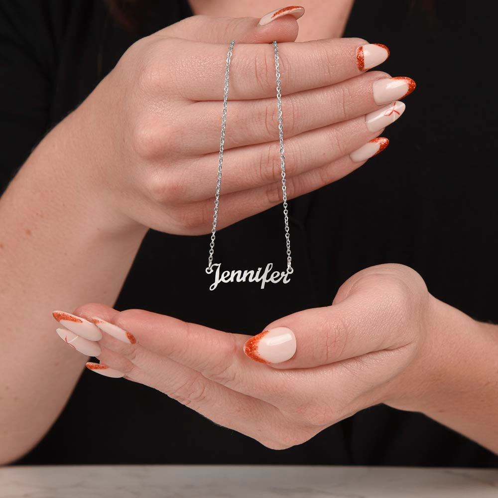 Personalized Mum Name Necklace