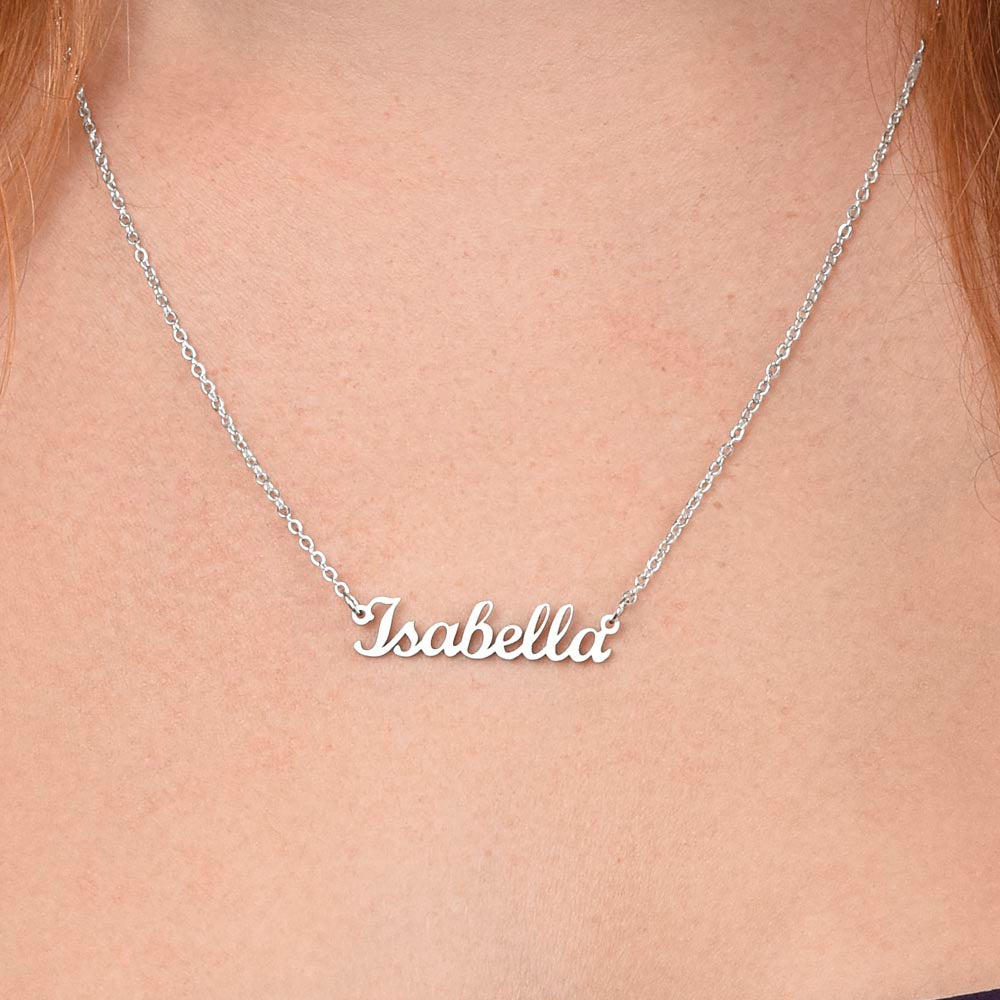 Personalized Mom Name Necklace