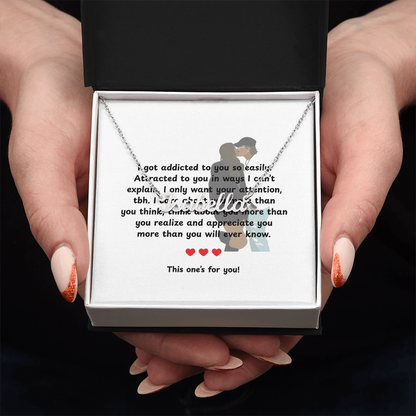 Personalized This One's For You Name Necklace