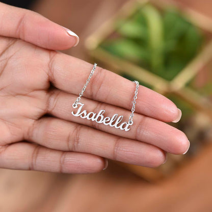 Personalized Mom Name Necklace