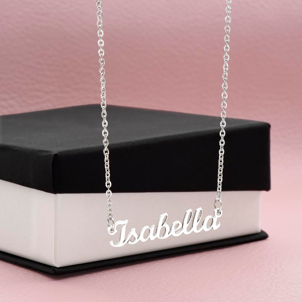 Personalized Mom Name Necklace