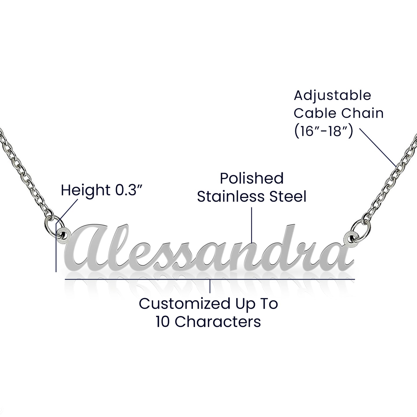Personalized Mum Name Necklace