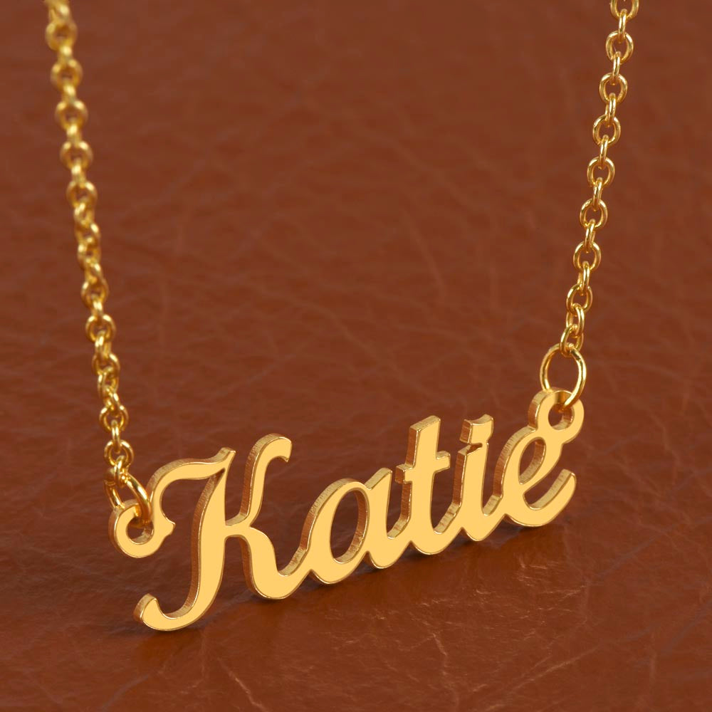 Personalized Mom Name Necklace
