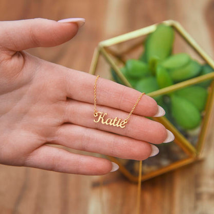 Personalized Mama Bear Name Necklace