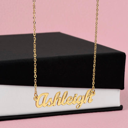 Personalized Mom Name Necklace