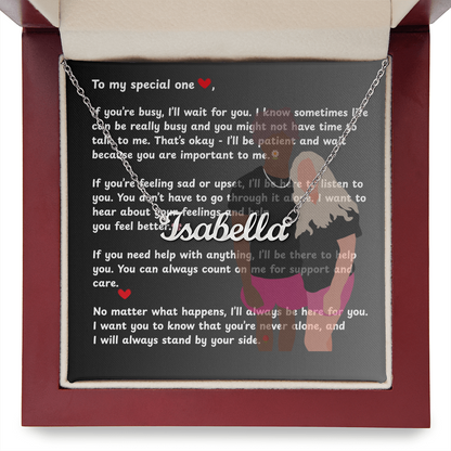 Personalized To My Special One Name Necklace