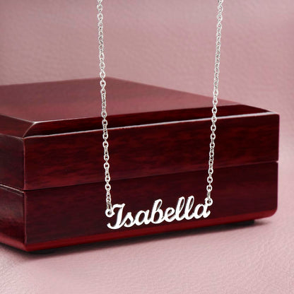 Personalized Mom Name Necklace