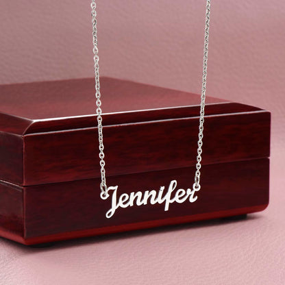 Personalized Mom I Love You Name Necklace