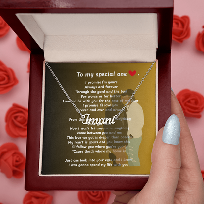 Personalized To My Special One Name Necklace