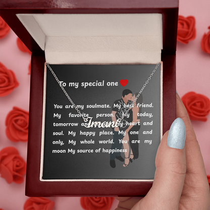 Personalized To My Special One Name Necklace