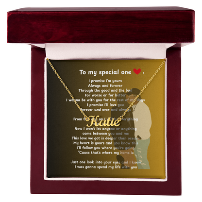 Personalized To My Special One Name Necklace