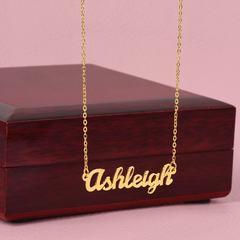 Personalized Mom Name Necklace