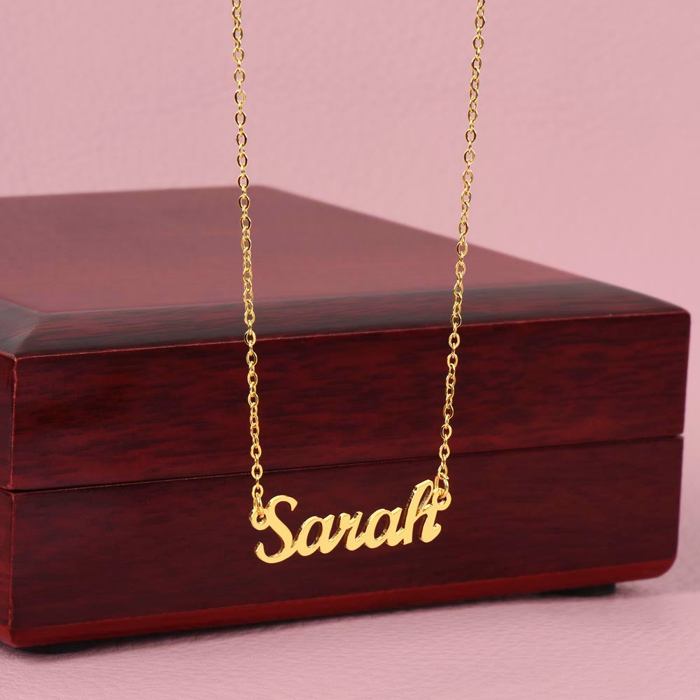 Personalized Mom Name Necklace