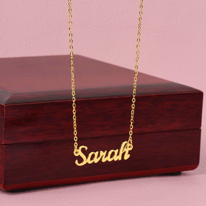 Personalized Mom Name Necklace
