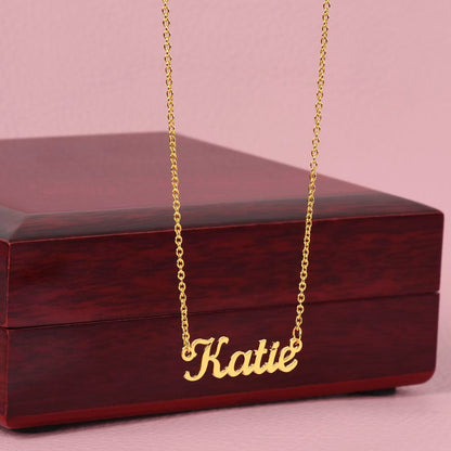 Personalized Mom Name Necklace