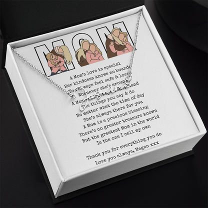 Personalized Mom Signature Name Necklace