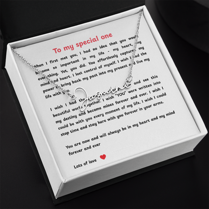 Personalized To My Special One Signature Name Necklace