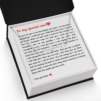 Personalized To My Special One Signature Name Necklace
