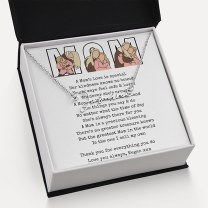 Personalized Mom Signature Name Necklace