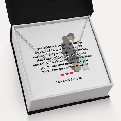 Personalized This One's For You Signature Name Necklace