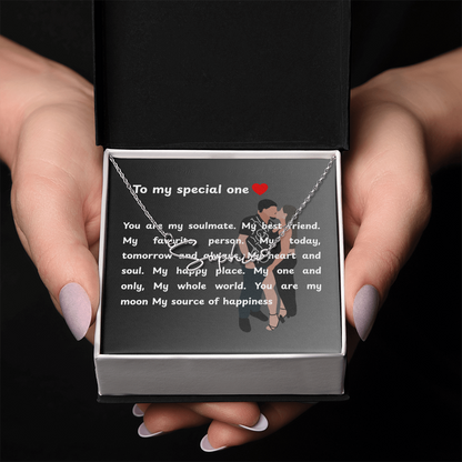 Personalized To My Special One Signature Name Necklace