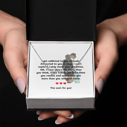 Personalized This One's For You Signature Name Necklace