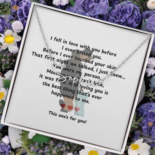 Personalized This One's For You Signature Name Necklace
