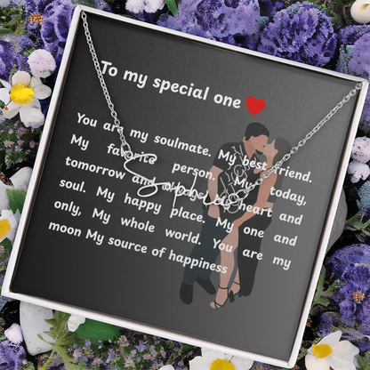 Personalized To My Special One Signature Name Necklace
