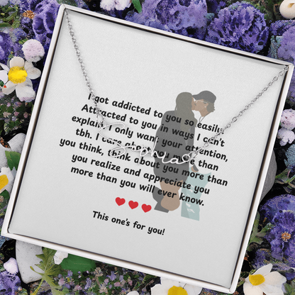Personalized This One's For You Signature Name Necklace