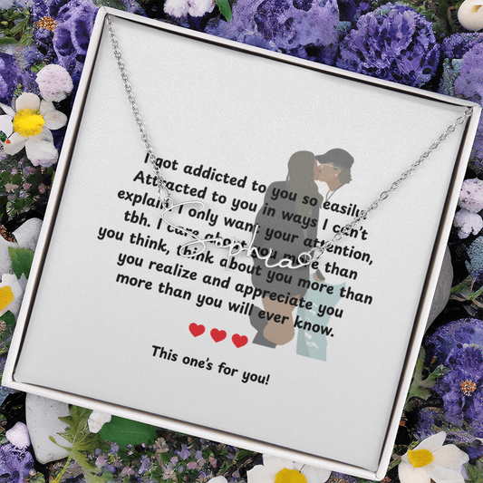 Personalized This One's For You Signature Name Necklace
