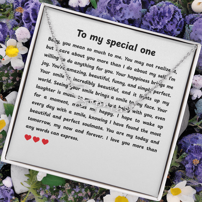Personalized To My Special One Signature Name Necklace