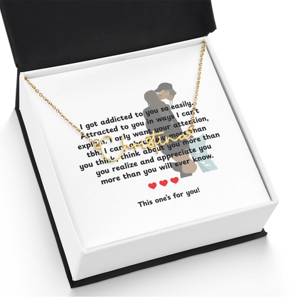 Personalized This One's For You Signature Name Necklace