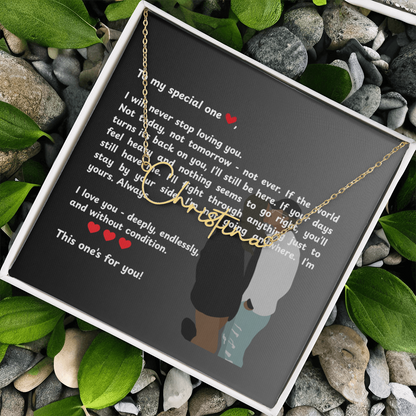 Personalized To My Special One Signature Name Necklace
