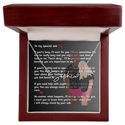 Personalized To My Special One Signature Name Necklace