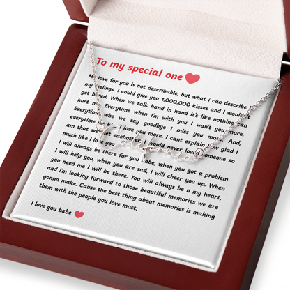 Personalized To My Special One Signature Name Necklace