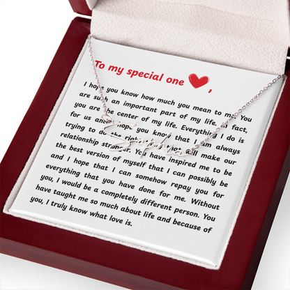 Personalized To My Special One Signature Name Necklace