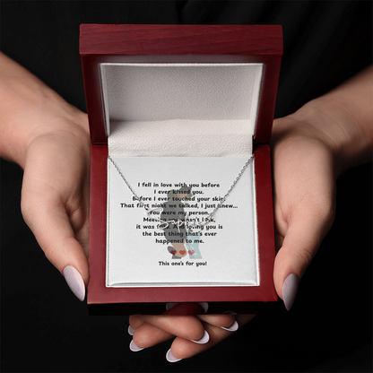 Personalized This One's For You Signature Name Necklace
