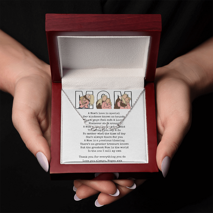 Personalized Mom Signature Name Necklace