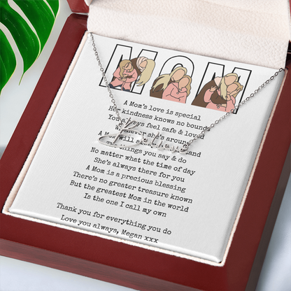 Personalized Mom Signature Name Necklace