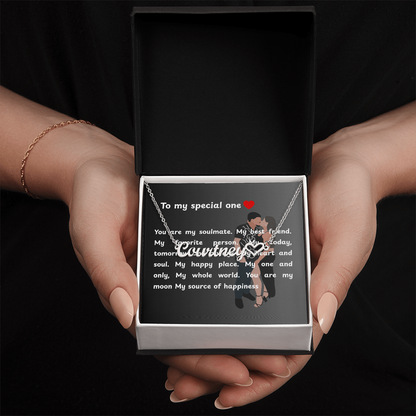 Personalized To My Special One Heart Name Necklace