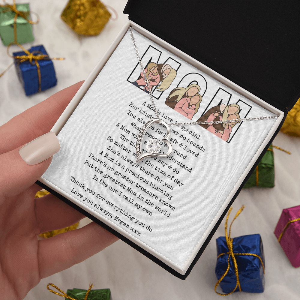 Personalized Mom Forever Love Necklace