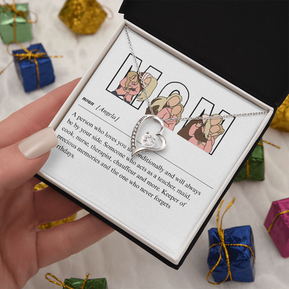 Personalized Mom Forever Love Necklace