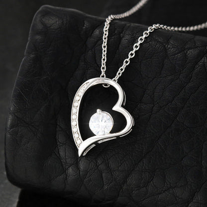 To My Wife Forever Love Necklace With 2 Photos