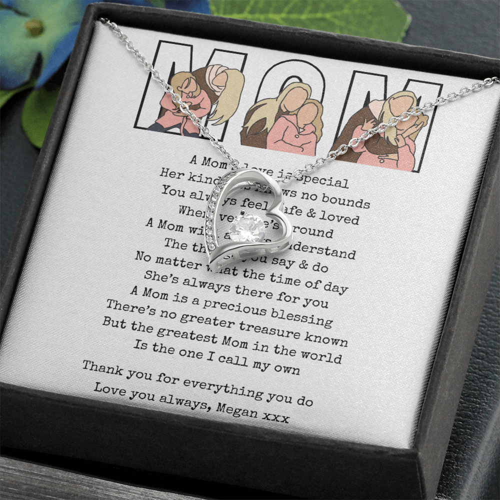 Personalized Mom Forever Love Necklace